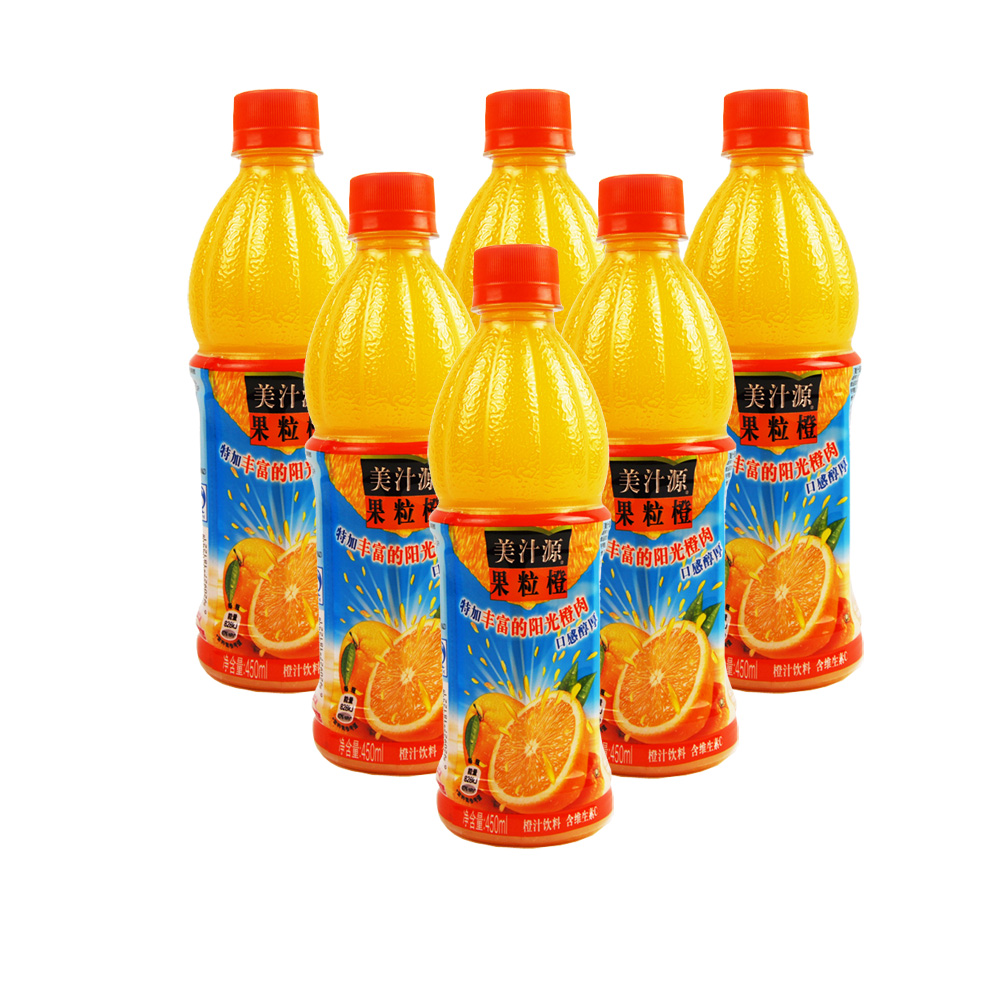 450ml美汁源果粒橙